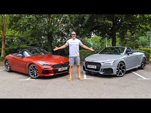 BMW Z4 M40i vs Audi TTRS Roadster 2019 *New Cars
