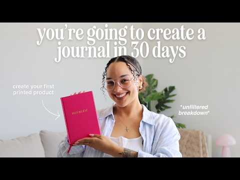 How to create a journal or planner that actually sells in just 30 days or less