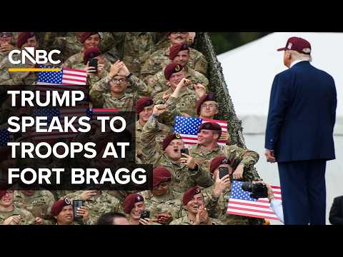 President Trump delivers remarks to the troops at Fort Bragg, North Carolina — 2/13/2026