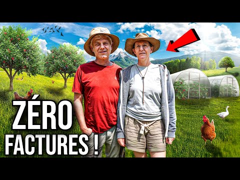 Ce couple à créé une ferme 100% AUTONOME ! (Serre walipini, permaculture...)