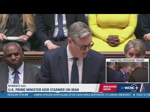 UK Prime Minister addresses Parliament on Iran