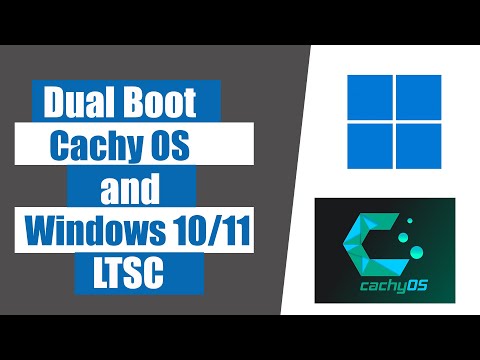 Dual boot cachy os and windows 10/11