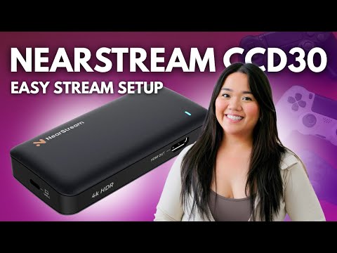 EASY Setup for Console and IRL STREAMS: NearStream CCD30 Capture Card