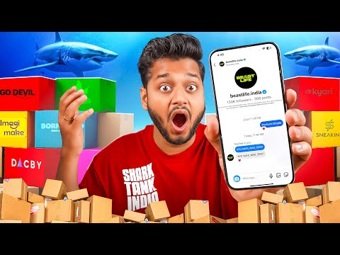 DM'ing Shark Tank India Brands For FREE Products