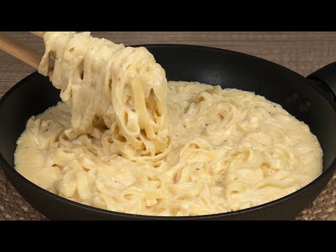 Nudeln mit Milch mischen! Diesen Trick habe ich in einem schicken Restaurant gelernt!