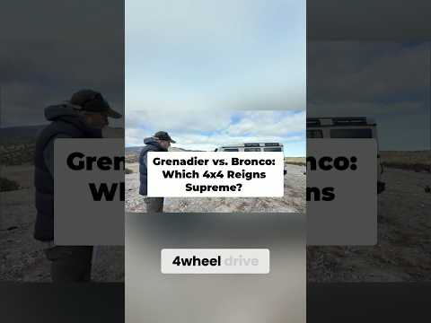 Grenadier vs Bronco: 4x4 System Comparison! #shorts
