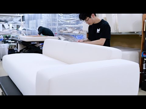 The Art of Sofa Manufacture – Japan’s Finest Handcrafted Process of Comfort