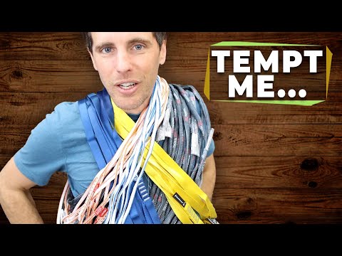 You aren't supposed to tie a knot in this