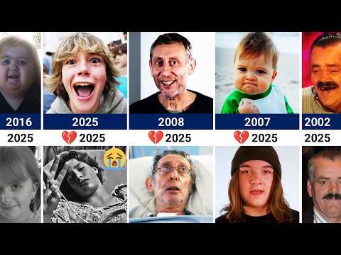 Where Are The Legendary Meme Heroes Now? (Then vs Now) 😥💔