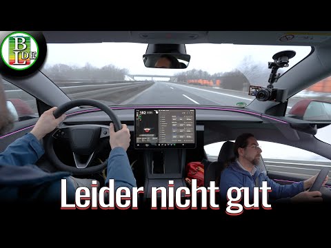 Tesla Model 3 Highland Autobahn Test | Hohe Geschwindigkeit, Stabilität & Verbrauch