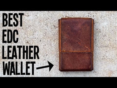 I Have FINALLY Found the Best Leather EDC Wallet! And It's Only $24!