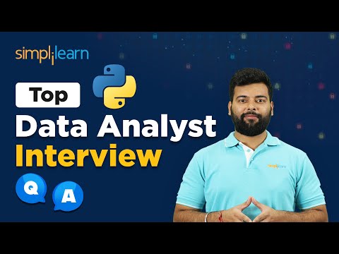Python Interview Questions And Answers For Data Analyst | Data Analyst Interview Q&A | Simplilearn