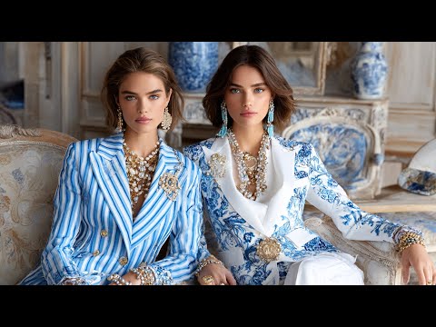 Ralph Lauren SS 2026 Sky Azure & Pearl   Light Parisian Summer Luxury