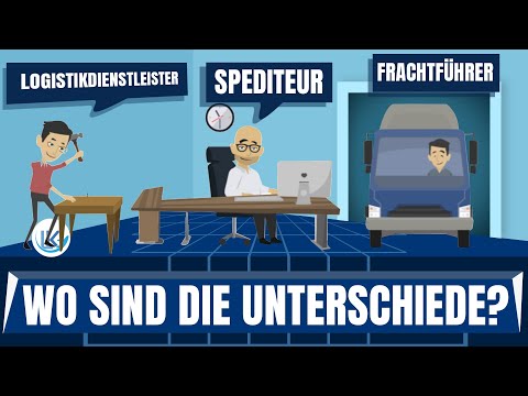 Spediteur, Frachtführer oder Logistikdienstleister? Wo liegen die Unterschiede?