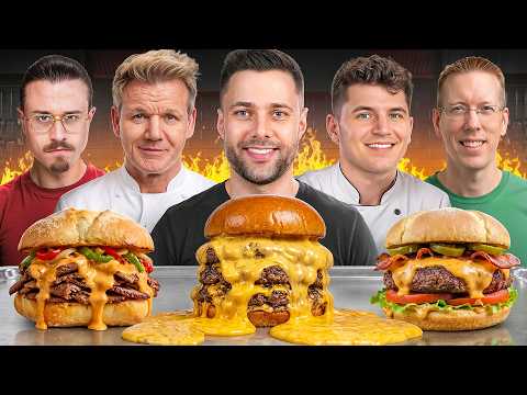 I Challenged EVERY YouTube Chef (Best Burger Wins)