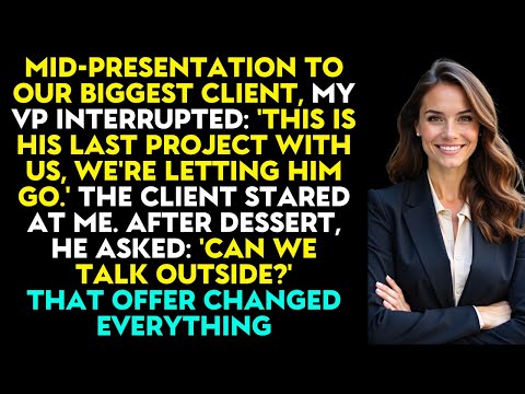 My VP Fired Me In Front Of Our Biggest Client - Then The Client Asked To See Me Alone.