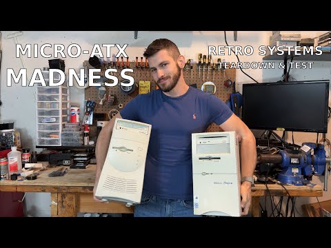 Micro-ATX Madness! Early 2000's systems teardown and test!