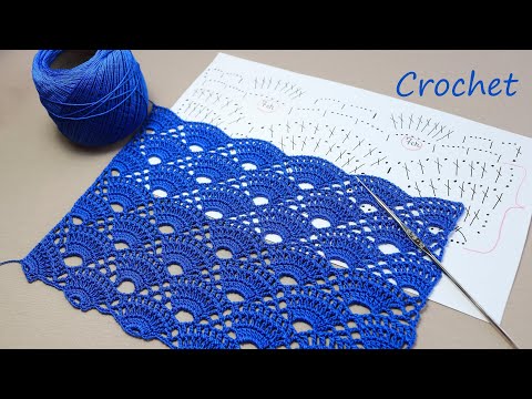 👍100% ХИТ! СУПЕР УЗОР крючком вязание для начинающих CХЕМА УЗОРА  EASY Pattern Crochet for beginners