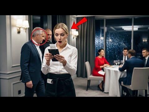 The Waitress Finds a Hidden Message on the Billionaire’s Bill — And Acts Without Hesitation