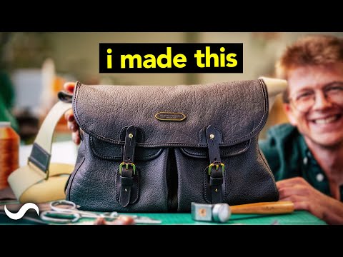 How the Finest Leather Bags Are Handmade in England