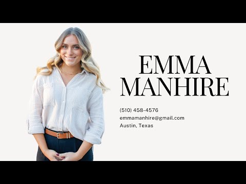Emma Manhire - Reporter Reel 2025