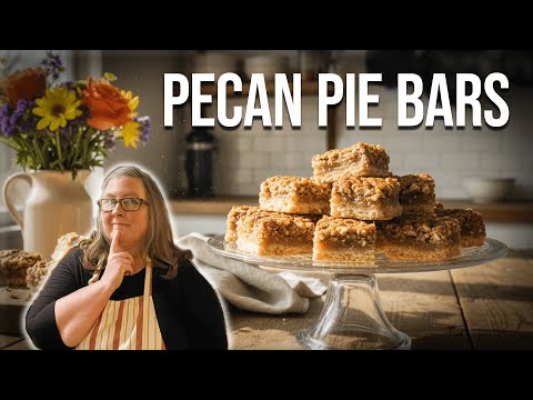 Pecan Pie Bars - Will This Replace The Pie? Sweet, Buttery, and So Addictive!