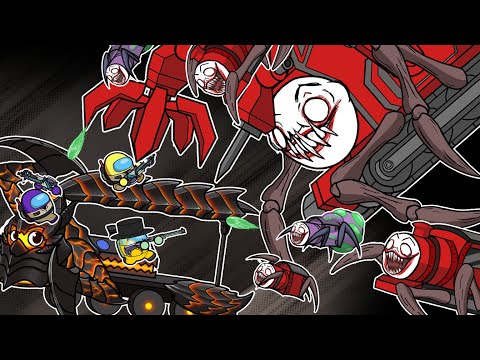 CHOO CHOO CHARLES vs THOMAS & GHOSTBUSTERS 3 All Episodes l Among Us Animation