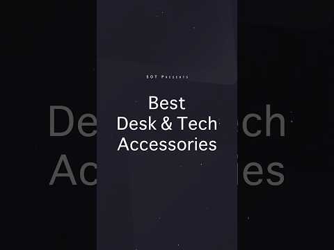 The Best Tech and Desk Setup Accessories #desksetup #tech #accessories