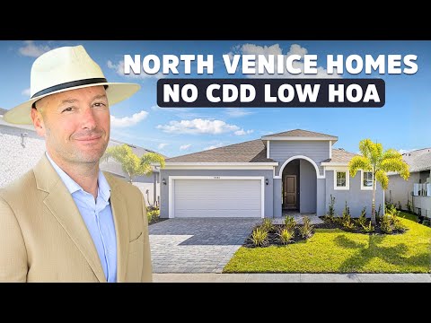BEAUTIFUL New Construction HOMES Near Sarasota Florida | 4 Stunning North Venice Models