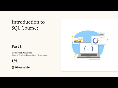 Get Data from a Database – Introduction to SQL with Paul Buffa, Part 1