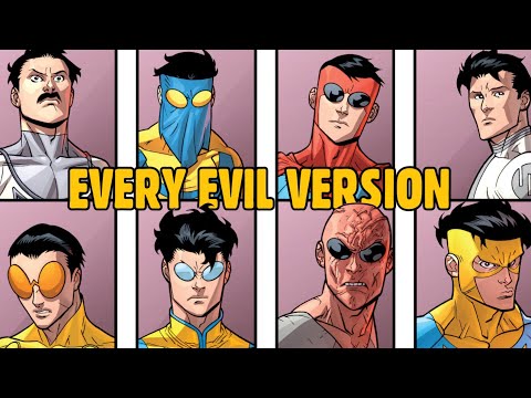 Story Of Every EVIL INVINCIBLE Explored | Alternate Evil Invincible | Invincible Season 3