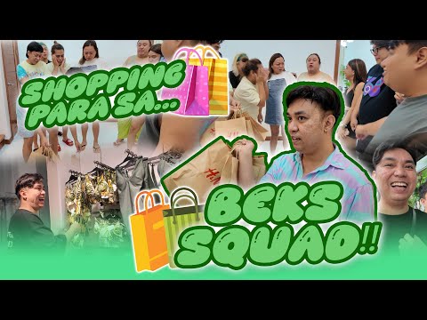 SHOPPING PARA SA BEKS SQUAD (NABUDOL PA NGA) | CHAD KINIS VLOGS