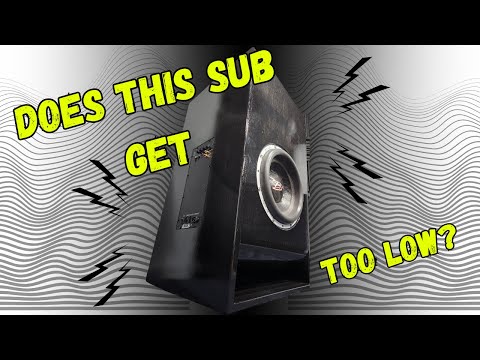 This Subwoofer is going to BREAK my house.  B2 audio 15 inch DIY build with SUPER low tune.