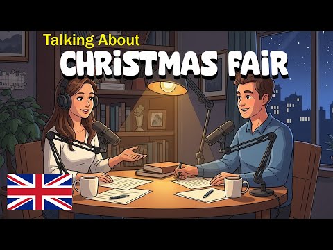 How to Talk About Christmas Fair in English | English Conversation Practice