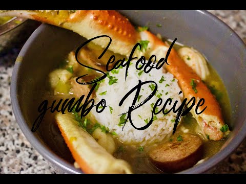 THE BEST Homemade Seafood Gumbo Recipe!!
