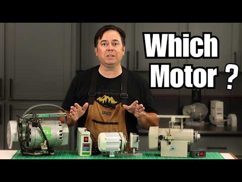 Which Servo / Clutch Motor for Industrial Sewing Machine? Comparing digital, analog + speed reducer