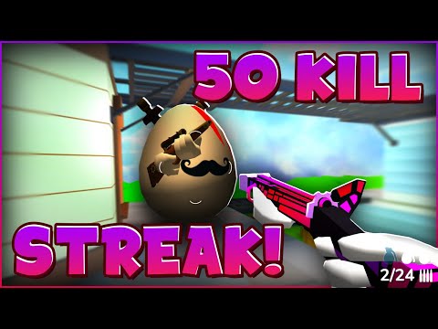 50 Kill Streak! | Shell Shockers