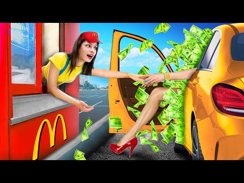 Меня Удочерили Семья Миллионеров!