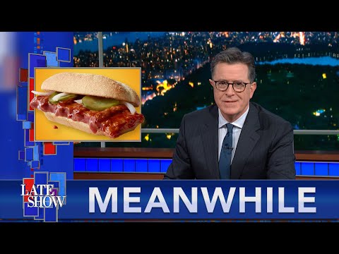 Meanwhile... Your Last McRib | "Doctor Who" Shocker