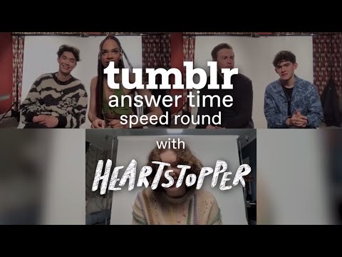 Heartstopper Tumblr Q&A by Netflix
