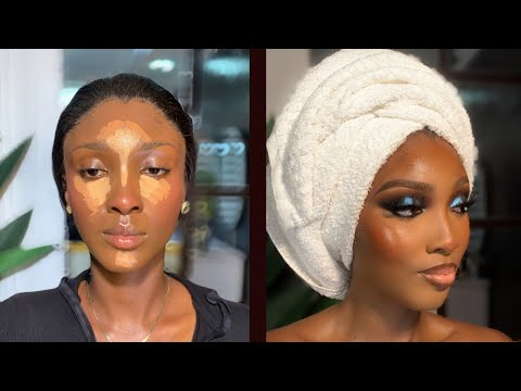 HOW TO ACHIEVE A FLAWLESS MAKEUP TUTORIAL | Using Nigerian Brand foundation