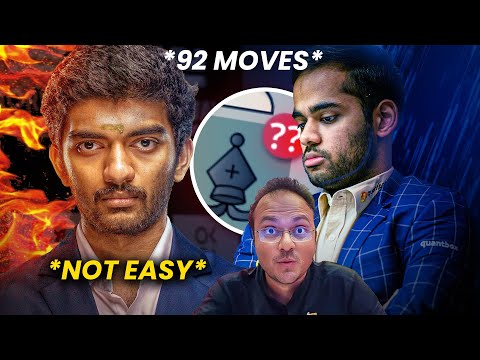 It's not easy to finish him off | World Champion Gukesh vs World no.3 Arjun Erigaisi