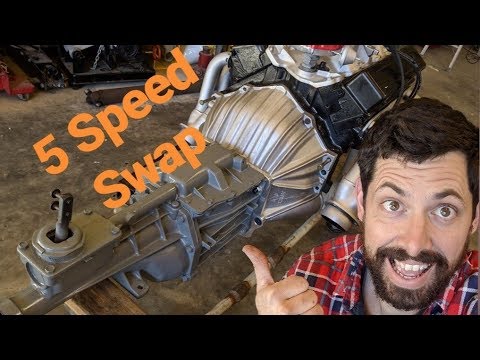 Swapping a 5-speed manual behind a first gen Small Block Chevy