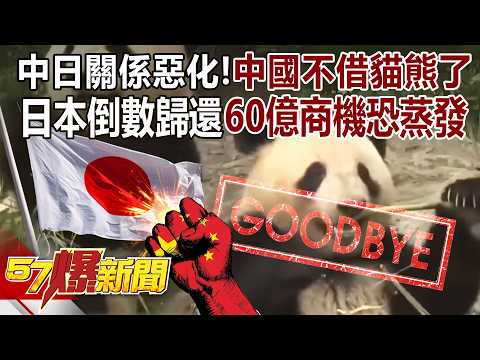"Pandas to be recalled to China" – Is the relationship between China and Japan beyond repair?