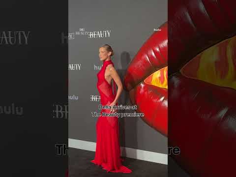 The Beauty has arrived. The show is also premiering. #TheBeautyFX #BellaHadid