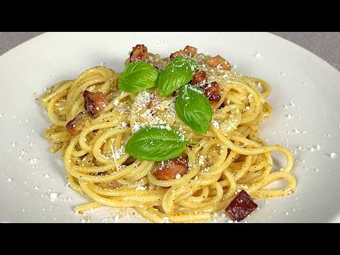 Creamy Pasta Carbonara Recipe  | Better Than a Restaurant!
