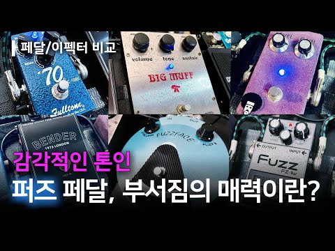 6 Must Have Fuzz Pedal You've Heard of Once! (Pedal Comparison)