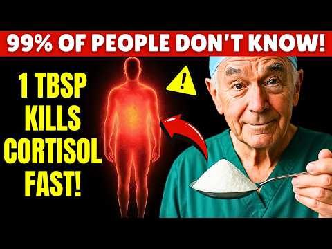 Always Waking Up at Night? - 1 TBSP Lowers Cortisol FAST To Fall Back Asleep | Senior Health Tips