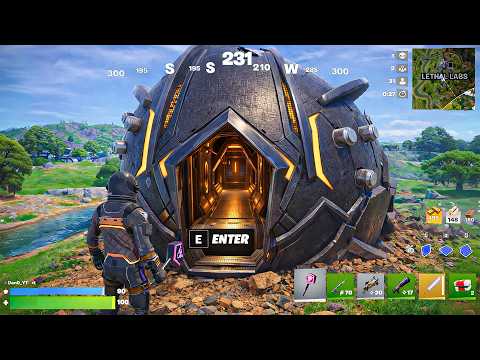 I GLITCHED INSIDE The Dark Harvester in Fortnite!