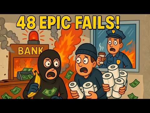 48 Dumbest Bank Robberies in Human History!